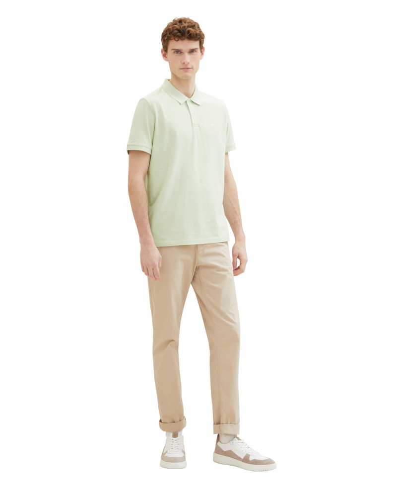 Поло Basic Polo Shirt 1031006-35169 Tom Tailor L Салатовий 1031006-35169