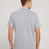 Поло structured polo with pocket 1030388XX1015398 Tom Tailor L Сірий 1030388XX1015398