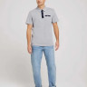 Поло structured polo with pocket 1030388XX1015398 Tom Tailor L Сірий 1030388XX1015398