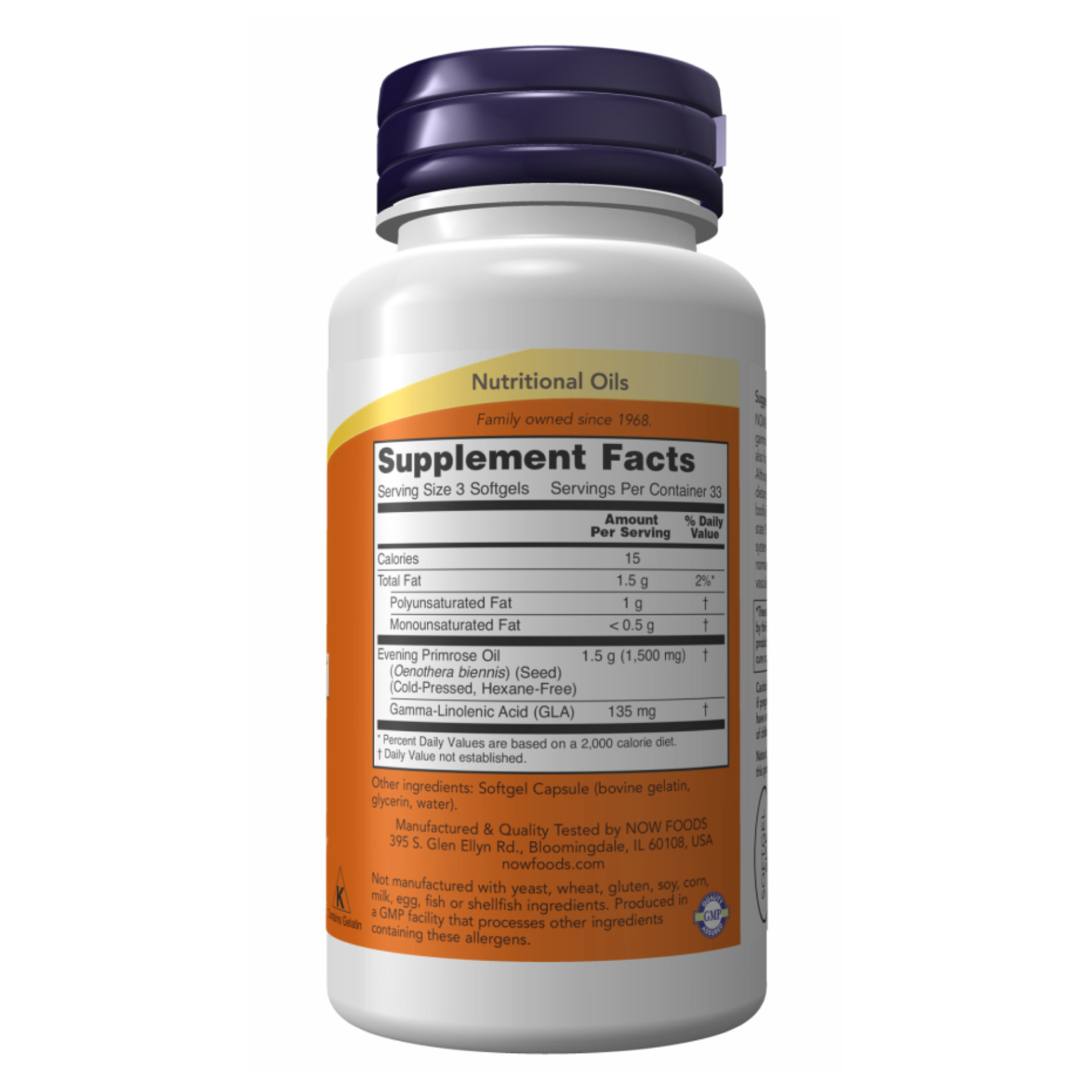 Софт гелеві капсули Evevning Primrose 500mg - 100 sgels 2022-10-2377