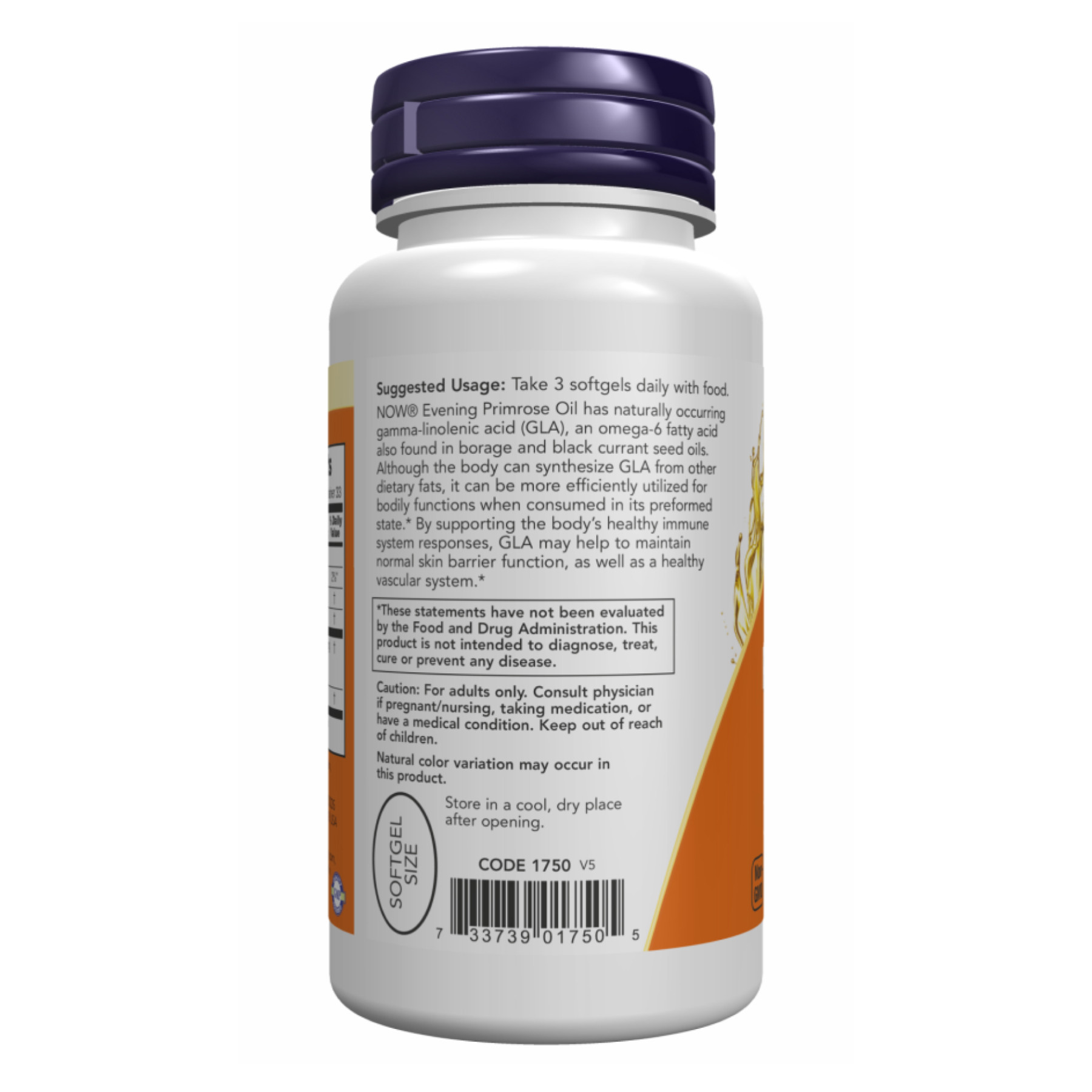 Софт гелеві капсули Evevning Primrose 500mg - 100 sgels 2022-10-2377