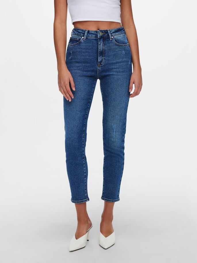 Джинси ONLEMILY STRETCH LIFE HW S A CRO718 NOOS 15235791-Medium Blue Denim ONLY 28/32 Синій 15235791-Medium Blue Deni