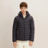 Куртка light weight jacket with hood 1031780-29476 Tom Tailor M Темно-сірий 1031780-29476