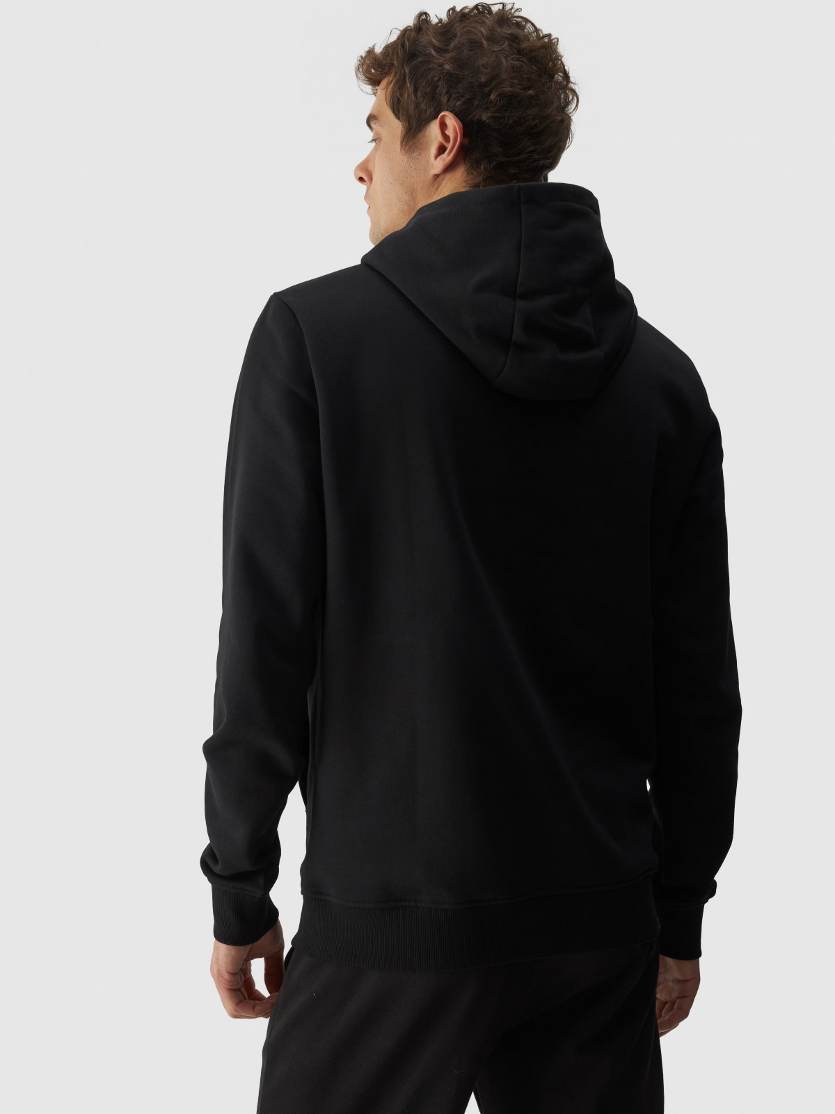 Худі SWEATSHIRT M1464 4FWMM00TSWSM1464-20S 4F L Чорний 4FWMM00TSWSM1464-20S