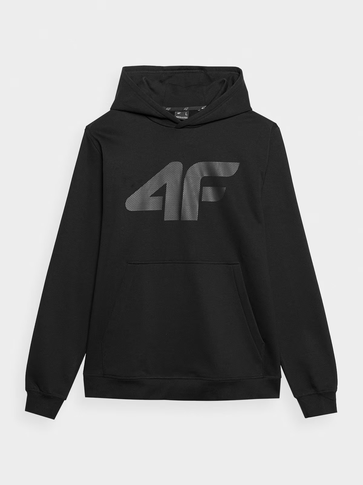 Худі SWEATSHIRT M1464 4FWMM00TSWSM1464-20S 4F L Чорний 4FWMM00TSWSM1464-20S