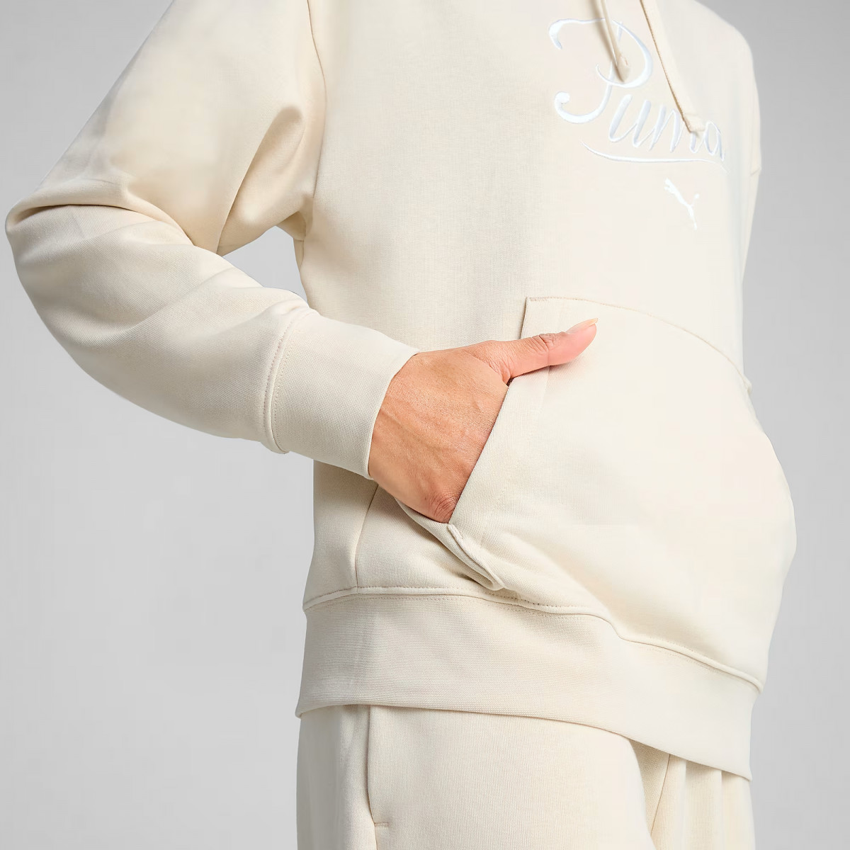 Толстовка SCRIPT Comfort Hoodie 68498387 Puma L Бежевий 68498387