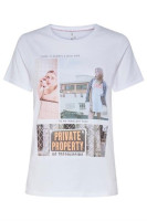 Футболка ONLRUBY LIFE REG S/S TOP BOX JRS 15215291 White Wild ONLY L Білий 15215291WhiteWild
