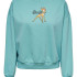 Худі ONLDISNEY LIFE L/S BAMBI BOX SWT 15250089-Dusty Turquoise-Print:BAMBI ONLY M Бірюзовий 15250089-Dusty Turquoise-