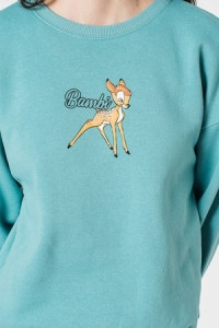 Худі ONLDISNEY LIFE L/S BAMBI BOX SWT 15250089-Dusty Turquoise-Print:BAMBI ONLY M Бірюзовий 15250089-DUSTY TURQUOISE-