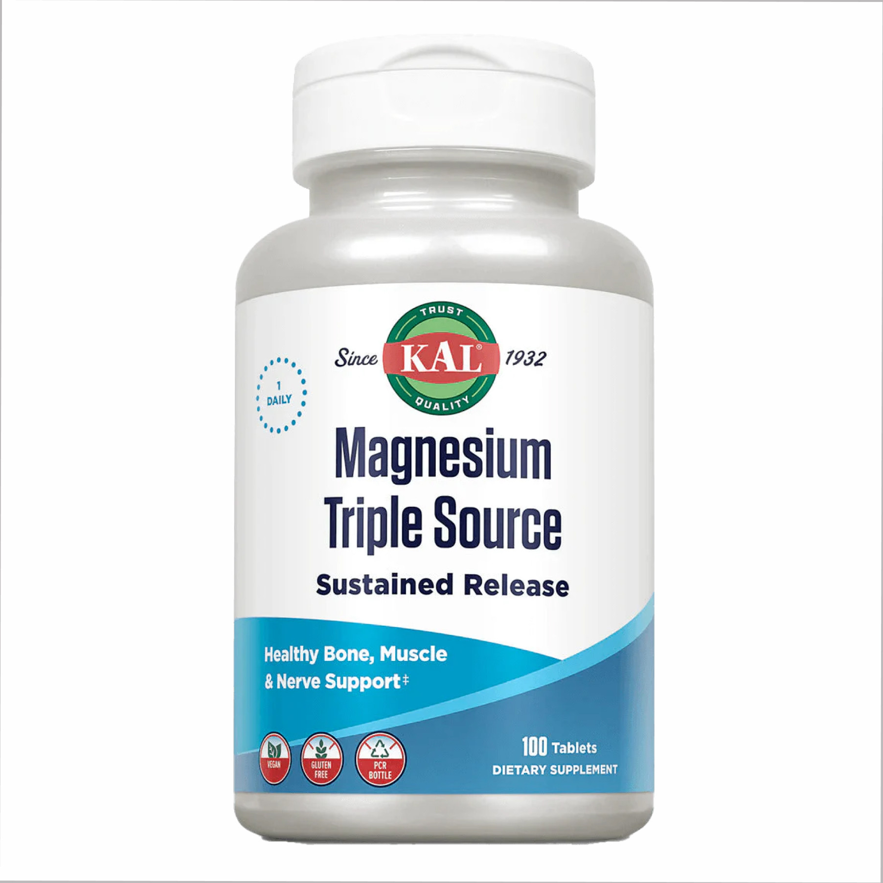 Таблетки Magnesium Sustained Release Triple Source 500mg - 100 tabs 2022-10-0999