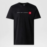 Футболка MEN’S S/S NEVER STOP EXPLO 0A87NSJK31 THE NORTH FACE L Чорний 0A87NSJK31