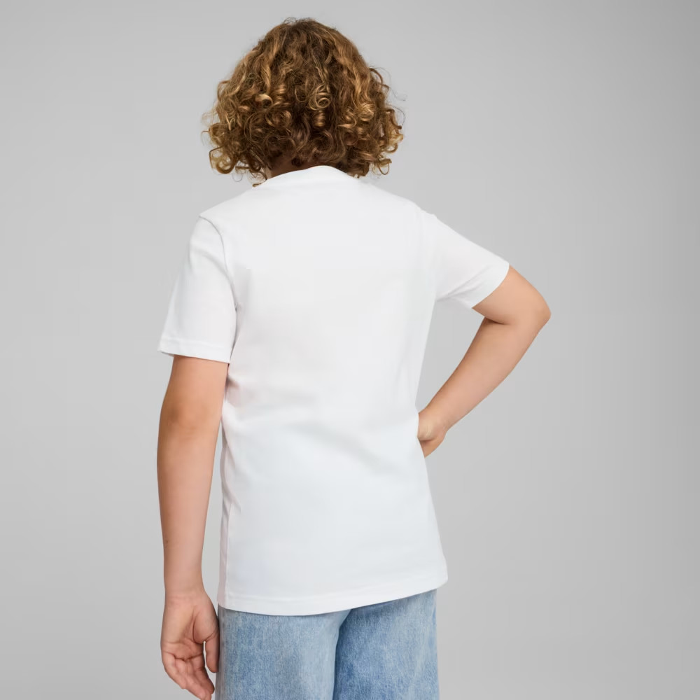 Футболка підліткова ESS No. 1 Logo Tee 68490602 Puma 152 Білий 68490602