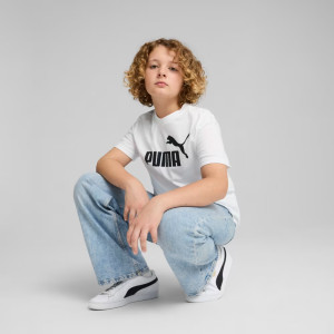 Футболка підліткова ESS No. 1 Logo Tee 68490602 Puma 152 Білий 68490602