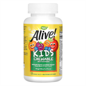 Таблетки Kids Chewable Multivitamin - 120 tabs Orange and Berry 2022-10-0601