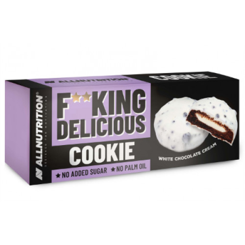 Батончик Fucking Delicious cookie - 128g White chocolate cream 100-96-6231683-20