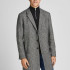 Пальто JJEMOULDER WOOL COAT SN 12171374-Light Grey Melange-Checks Jack&Jones L Сірий 12171374-Light Grey Melan