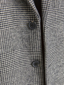 Пальто JJEMOULDER WOOL COAT SN 12171374-Light Grey Melange-Checks Jack&Jones L Сірий 12171374-LIGHT GREY MELAN