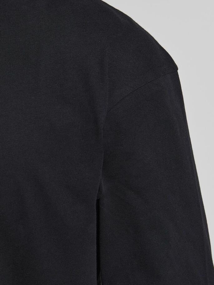 Светр JJERILEY TEE LS ROLL NECK SN 12190713-Black Jack&Jones M Чорний 12190713-Black