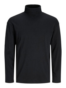 Светр JJERILEY TEE LS ROLL NECK SN 12190713-Black Jack&Jones M Чорний 12190713-BLACK