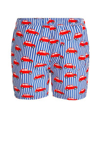 Шорти для плавання JJIBALI JJSWIMSHORTS AKM ITALIA 12186944 Flame Scarlet Jack&Jones L Блакитний 12186944FLAMESCARLET