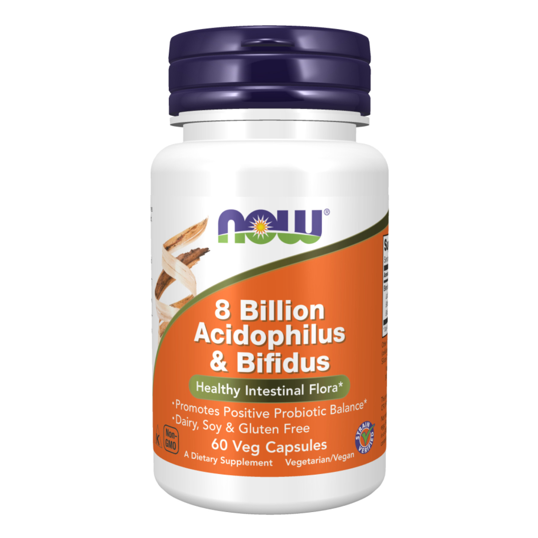 Капсули 8 Billion Acidophilus & Bifidus - 60 vcaps 2022-10-2604
