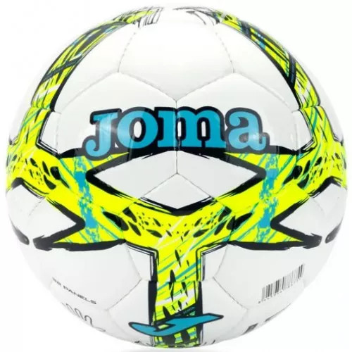 М'яч футбольний Joma DALI III білий, салатовий Уні 5 401412.216.5