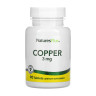 Таблетки Nature's Plus Copper 3 mg - 90 tabs 2023-10-2362