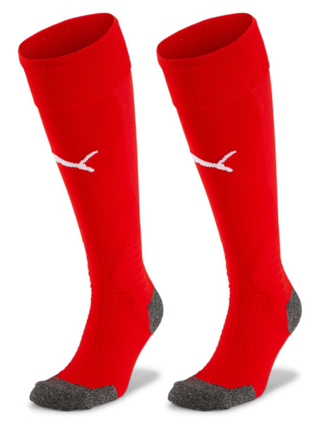 Гетри Puma Team LIGA Socks червоний, чорний Чол 35-38 703438-01