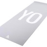 Килимок для йоги Двосторонній Reebok Double Sided 4mm Yoga Mat сірий Уні 173 х 61 х 0,4 см RAYG-11030YG