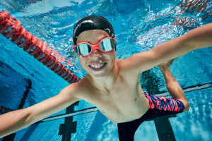 Окуляри для плавання Speedo BIOFUSE 2.0 MIRROR JU помаранчевий, блакитний Уні OSFM 8-00336415944