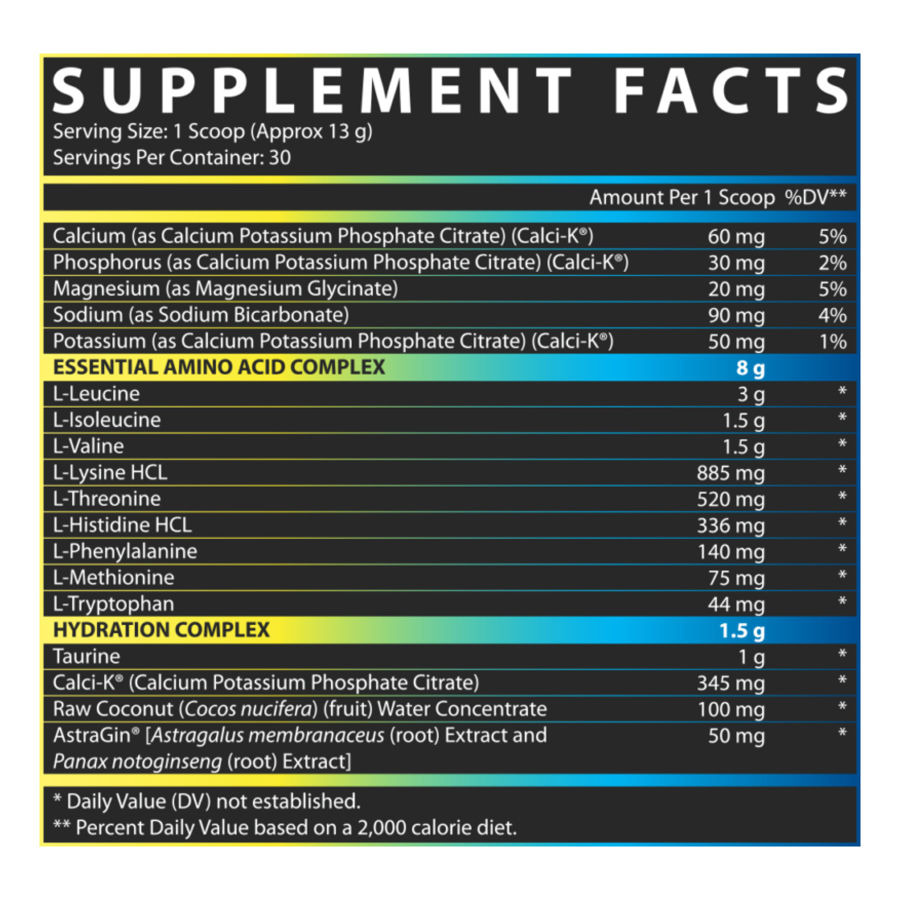 Порошок EAA Hydration - 30srv Blueberry Lemonade 2022-09-9950