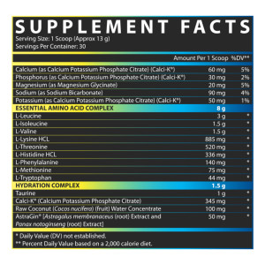 Порошок EAA Hydration - 30srv Blueberry Lemonade 2022-09-9950