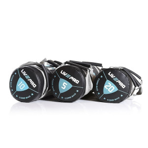 Мішок для кросфіту POWER BAG чорний, сірий Уні 5кг LP8120-5