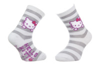 Шкарпетки HELLO KITTY TETE HK + RAYURES сірий Діт 19-22, арт.32770-6 32770-6