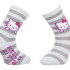 Шкарпетки HELLO KITTY TETE HK + RAYURES сірий Діт 19-22, арт.32770-6 32770-6