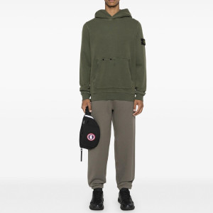Худі Stone Island Compass Patch Hoodie GREEN 811561041-V0159