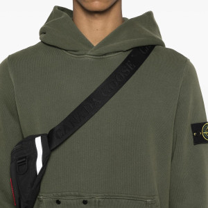Худі Stone Island Compass Patch Hoodie GREEN 811561041-V0159