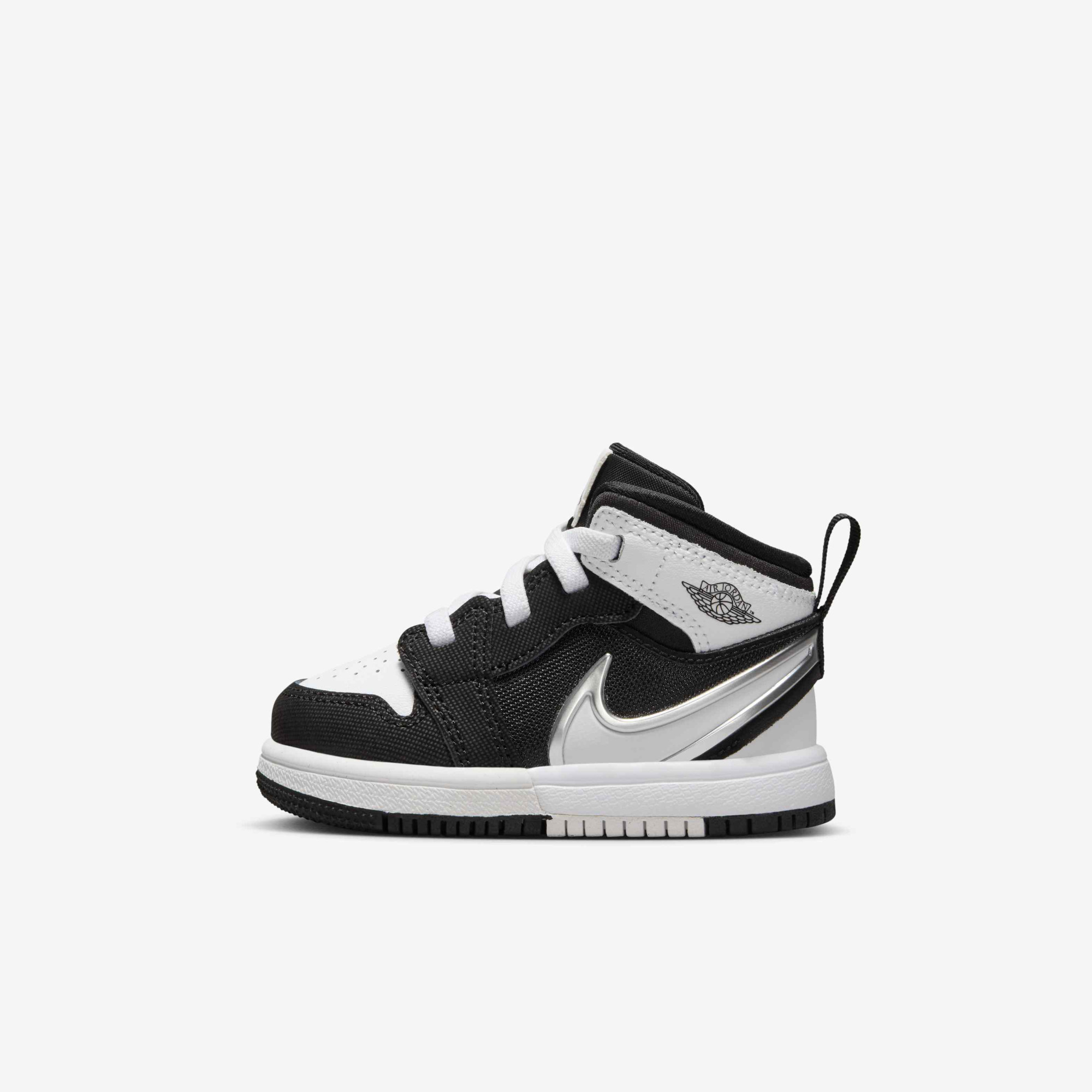 Кросівки дитячі Air Jordan 1 Mid Rm Easyon Black/White FQ1283-001