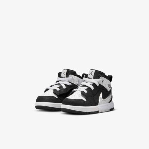 Кросівки дитячі Air Jordan 1 Mid Rm Easyon Black/White FQ1283-001