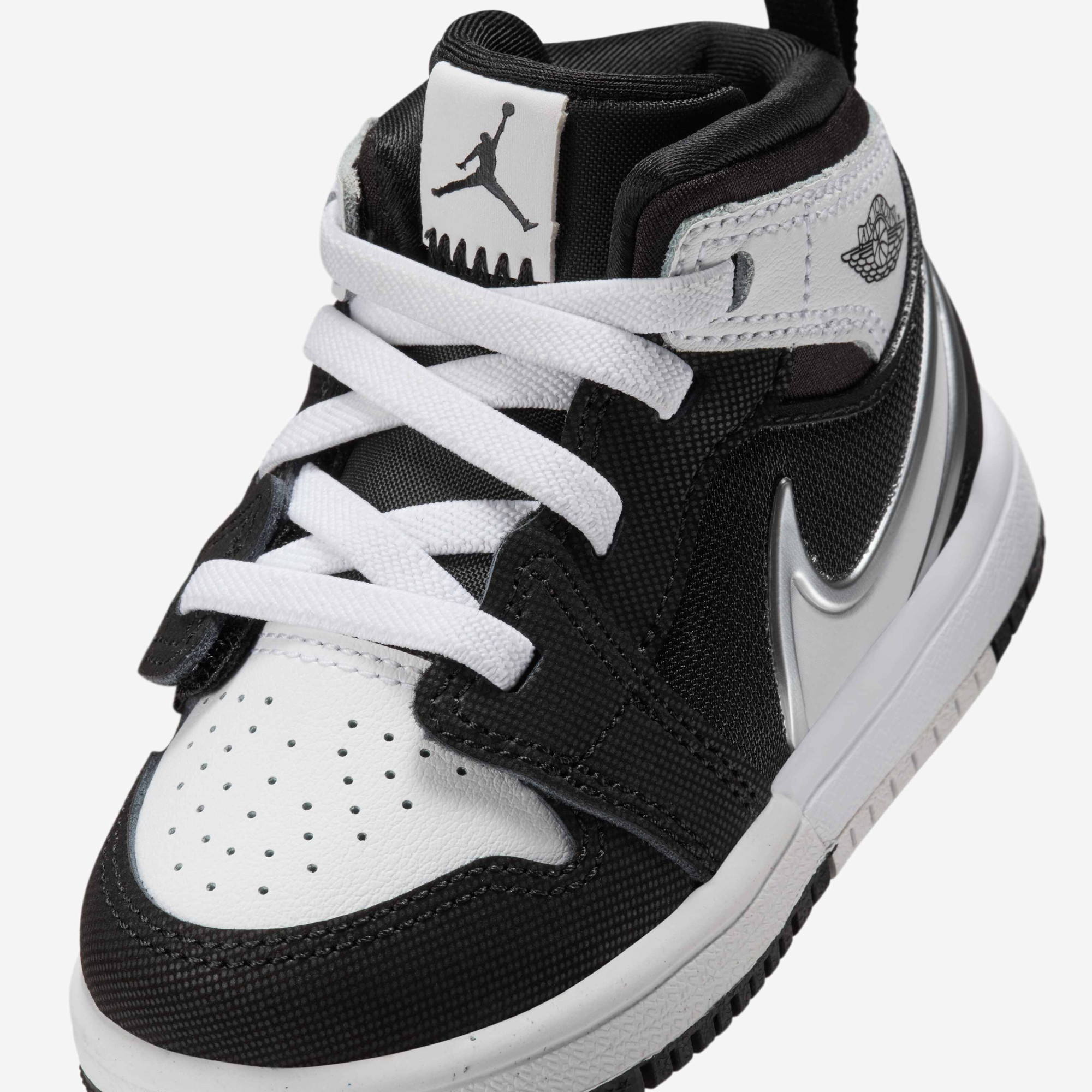 Кросівки дитячі Air Jordan 1 Mid Rm Easyon Black/White FQ1283-001