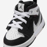 Кросівки дитячі Air Jordan 1 Mid Rm Easyon Black/White FQ1283-001