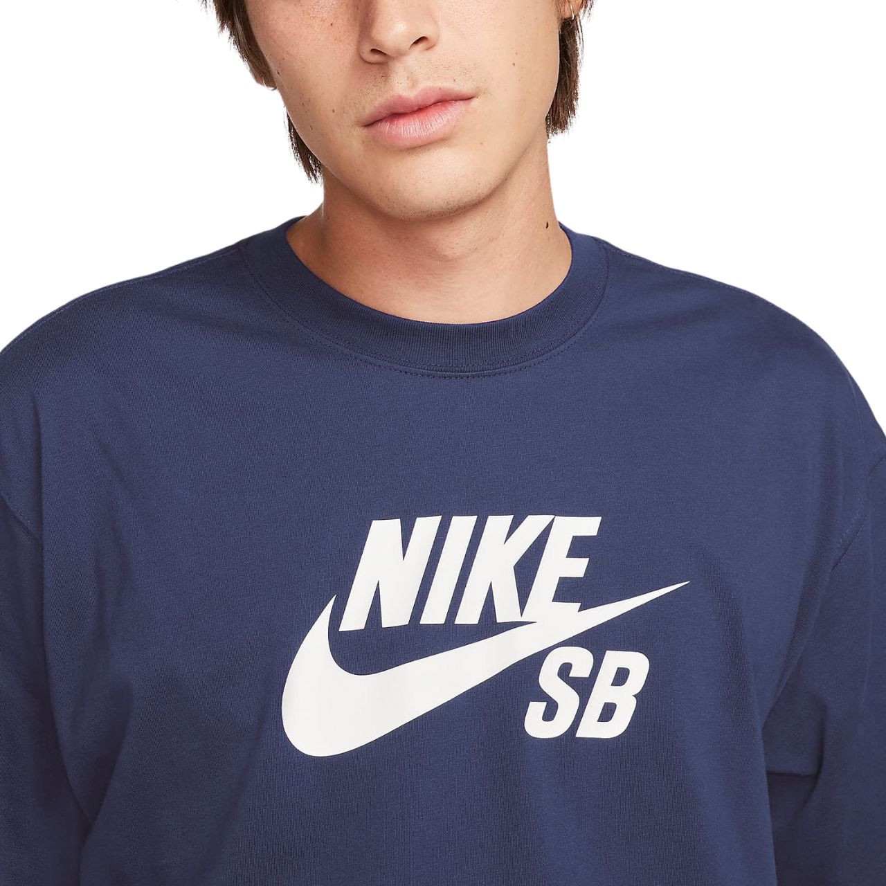 Футболка Nike Sb Logo Skate T-Shirt White CV7539-411