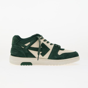 Кросівки Off-White Out Of Office Suede Jet Green Ecru OMIA189S25LEA0074A6F