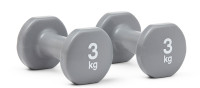 Гантелі Reebok Dumbbells сірий Уні 3 кг RAWT-16153