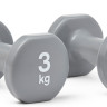 Гантелі Reebok Dumbbells сірий Уні 3 кг RAWT-16153