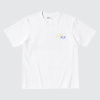 Футболка Uniqlo Kaws Warhol White Blue Kaws Banana (Uniqlo KAWS + Warhol UT Graphic T-Shirt Banana) 341-471321