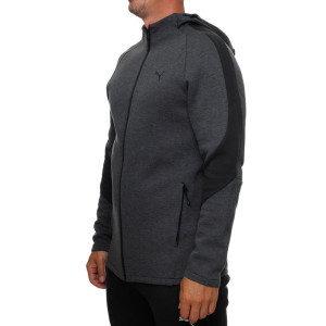 Худі EVOSTRIPE Core FZ Hoodie 63152907 Puma L Темно-сірий 63152907