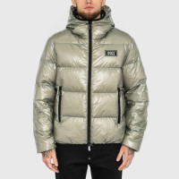 Куртка DSQUARED2 puffer bomber хакі S74AM1322 S54056 khaki