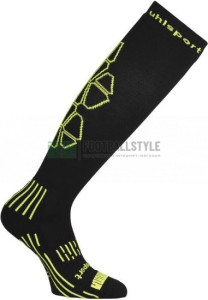 Гетри футбольні Uhlsport COMPRESSION SOCK чорно-жовті 1003695 01 1003695-01