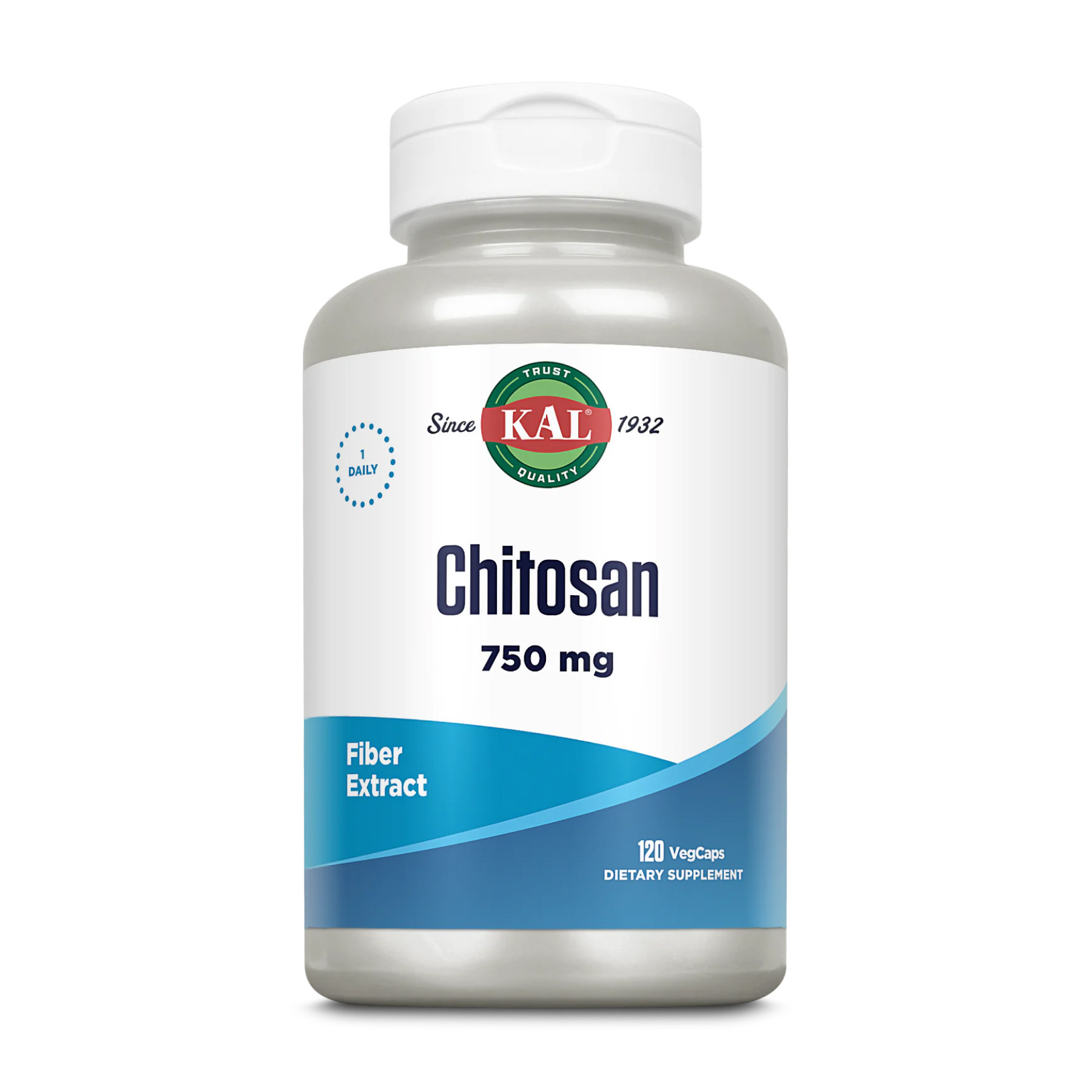 Капсули KAL Chitosan 750mg - 120 vcaps 2023-10-2166